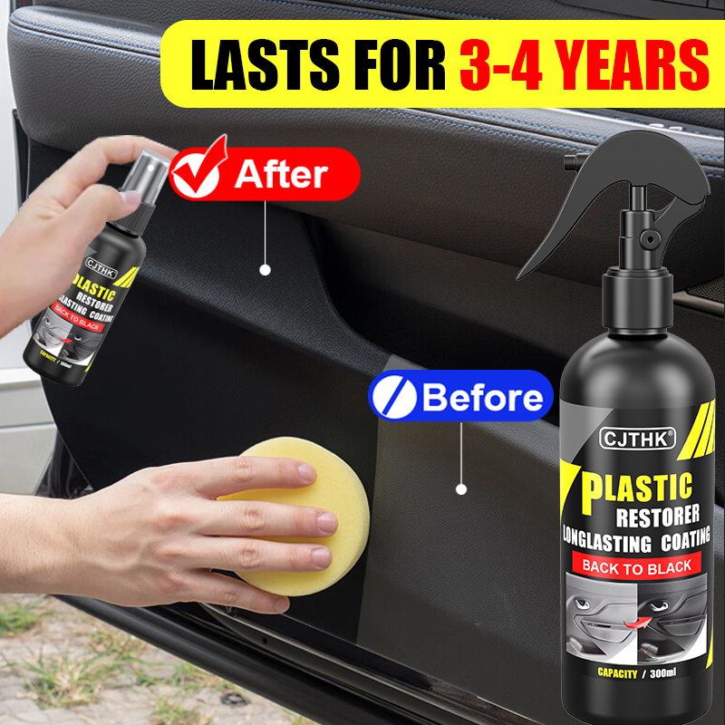 Leather Cleaner Interior - Restaurador de Plástico para Autos, Restaurador